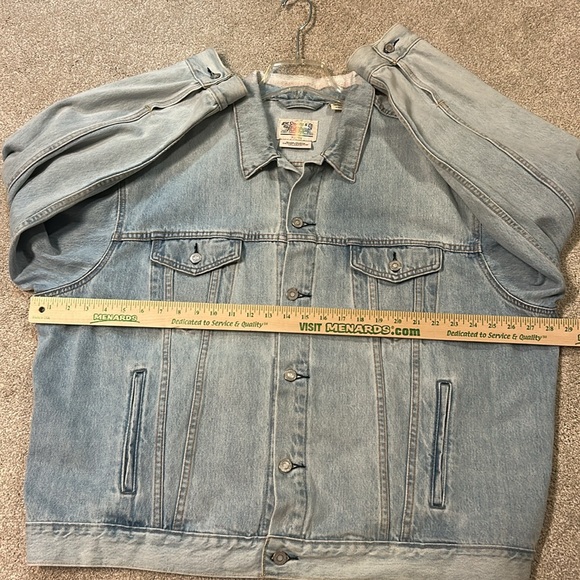 LEVIS Embroidered Unisex Pride Liberation Truckers Jacket, Extra Large XL - Picture 11 of 12